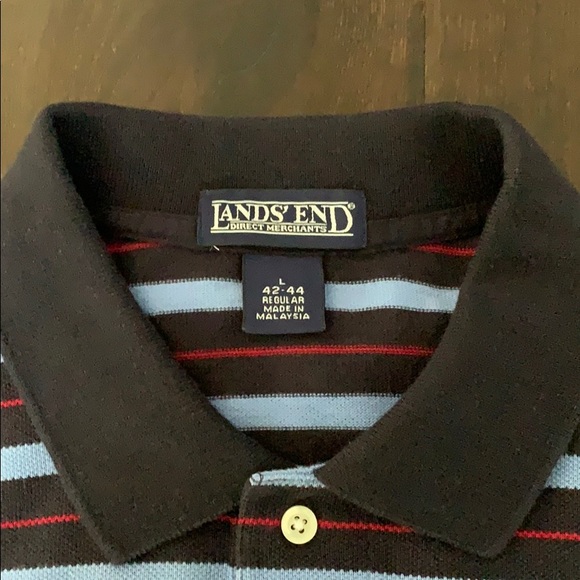 Lands end collard shirt - Picture 2 of 3